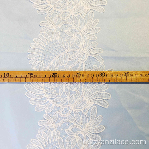 Pernikahan Vintage Lace Trim Ribbon